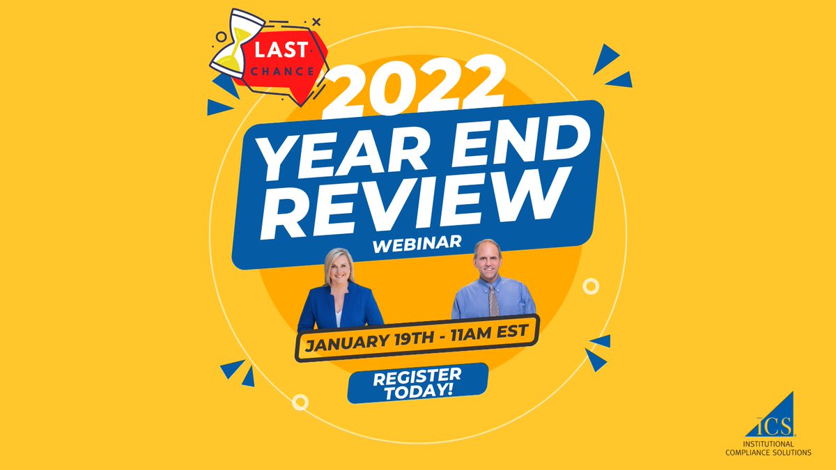 title9authority's tweet photo. Don’t miss this complimentary year-end review webinar happening tomorrow! Courtney's annual informative year-end review w/special guest Steven Richard of Nixon Peabody LLP is a fantastic way to wrap up 2022.
Sign up👇
K-12 https://t.co/hftaHsrU7h
Higher Ed https://t.co/mIoqZ18k6t https://t.co/XrohoSSO7K