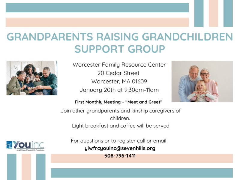 ESWAorg's tweet photo. This week! New local in-person #SupportGroup for #GrandparentsRaisingGrandchildren ! Questions, or to register, please reach out by phone or email: yiwfrcyouinc@sevenhills.org
508-796-1411
#WorcesterMA
#SevenHills #YouInc https://t.co/jYs9pBcpt1