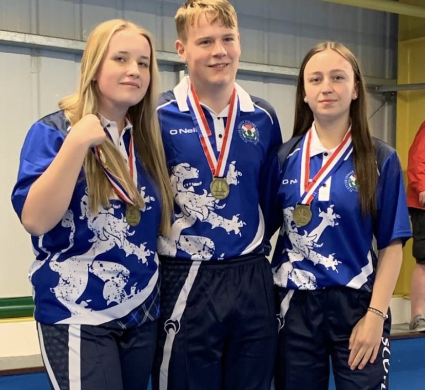 Are very own Charlie Mitchell won gold over the weekend with the under 18s Scotland team 🥇well done Charlie