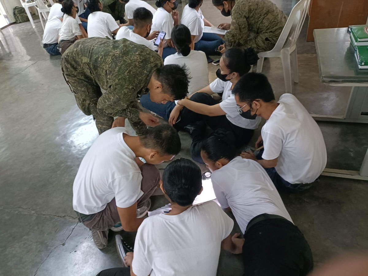 To be able to impart and share the knowledge that i learned throughout my cadetship and the years i serve to this young ones and enriching their desire to love and serve the country is an honor.
#ROTCinstructor
#MARANGALranger 
#ServiceToTheNation