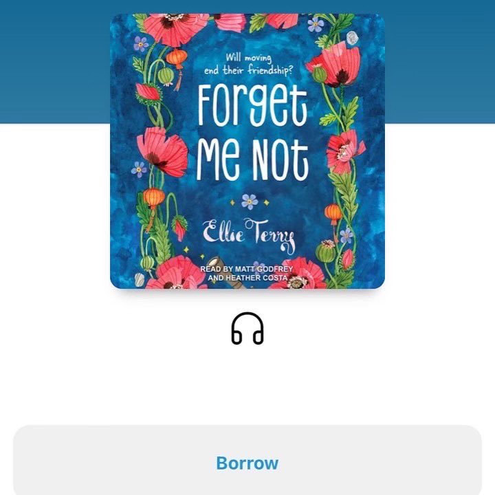 ECCHSmedia's tweet photo. Happy Wednesday! Today’s #audiobook spotlight is Forget Me Not by @ellieterrybooks. Swipe for the synopsis, check it out via the Sora app, and listen to this book today! #ForgetMeNotBook #EllieTerry #ListenToABook https://t.co/tXNV2O5M41