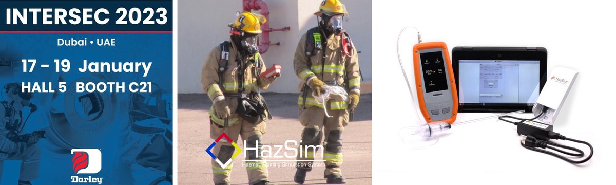 hazmatnation's tweet image. On the ground in Dubai for #intersec2023 with #darley
Hall 5 Booth C21
@wsdarley @HazSimTraining