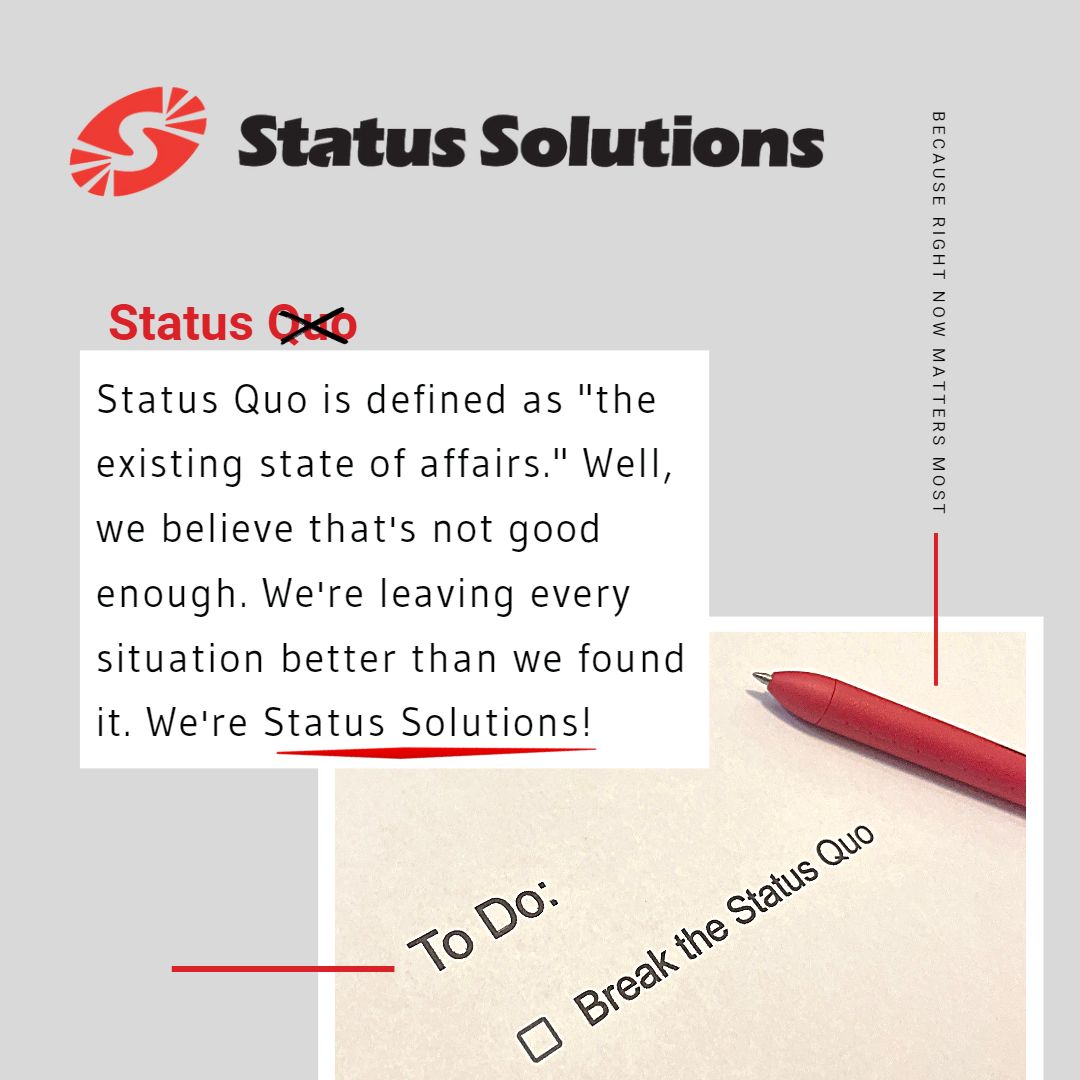StatusSol's tweet photo. For over 20 years we have been committed to the same mission - leaving every situation better than we found it. We're not slowing down in 2023. 

#StatusSolutions #BreaktheStatusQuo #SituationalAwareness #BecauseRightNowMattersMost #BeAPartOfTheSolution #MikeSays https://t.co/WNfsEzj5Hz