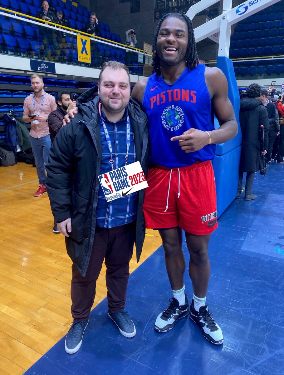 NBA Communications (@nbapr) on Twitter photo Welcome to Paris <a href="/Tsaltas46/">Christos Tsaltas</a>!
<a href="/Pistons_PR/">Pistons PR</a> and the NBA community are excited to welcome Christos in person after all those remote Zoom media availabilities.
For those who don't know the Greek reporter ➡️ on.wsj.com/3QQ4Bnj Welcome to Paris <a href="/Tsaltas46/">Christos Tsaltas</a>!
<a href="/Pistons_PR/">Pistons PR</a> and the NBA community are excited to welcome Christos in person after all those remote Zoom media availabilities.
For those who don't know the Greek reporter ➡️ on.wsj.com/3QQ4Bnj