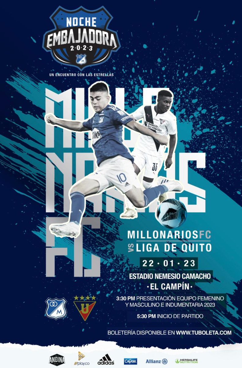alexisnoticias's tweet photo. #ATENCION hinchas @MillosFCoficial 

Info y 🎁

Por solo seguir y dar RT participas en un pase doble para LA NOCHE EMBAJADORA

Uribe sigue en trabajos específicos y es duda ante @Corpereira

Vega ya hizo algunos trabajos con ⚽ y con el grupo 

@LDU_Oficial llega el sábado a BOG https://t.co/YnpBQWx5mb