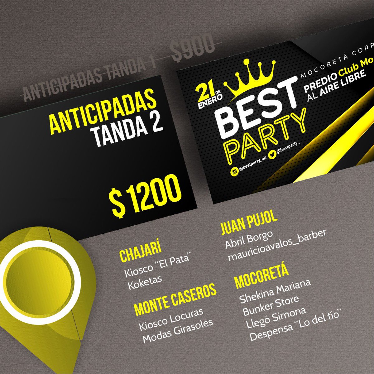 SEGUNDA TANDA YA A LA VENTA 🙌🏻🥳