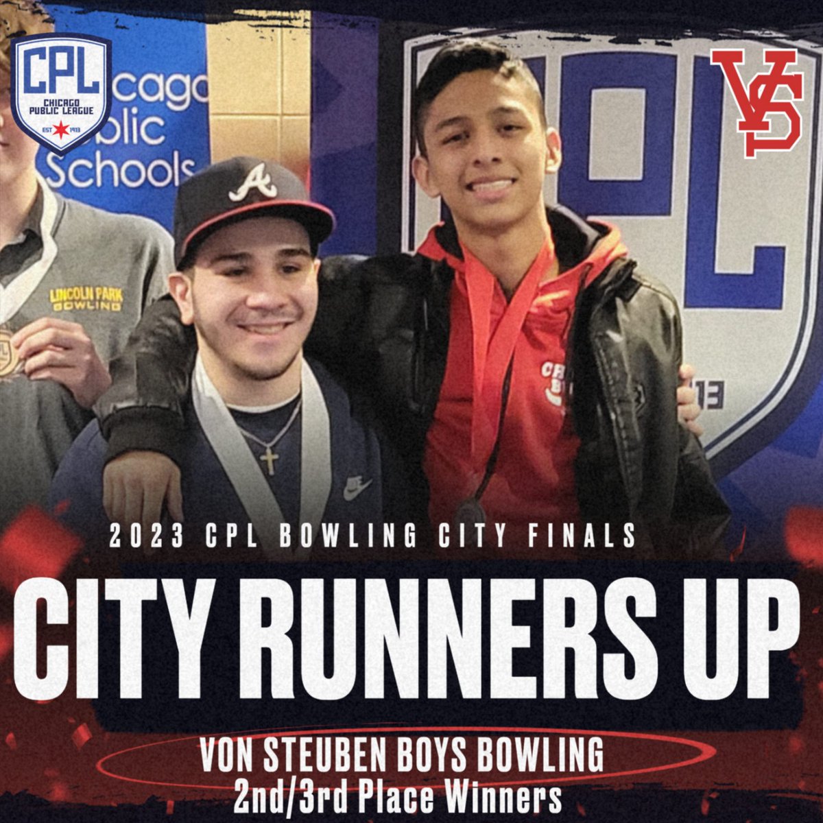 Von Athletics (@von_athletics) on Twitter photo Congratulations to Romeo Andrade and Joseph Diaz on their 2nd and 3rd place finish at the 2023 CPL Bowling Finals. Go Panthers! @cplathletics @vonsteubenmsc Congratulations to Romeo Andrade and Joseph Diaz on their 2nd and 3rd place finish at the 2023 CPL Bowling Finals. Go Panthers! @cplathletics @vonsteubenmsc