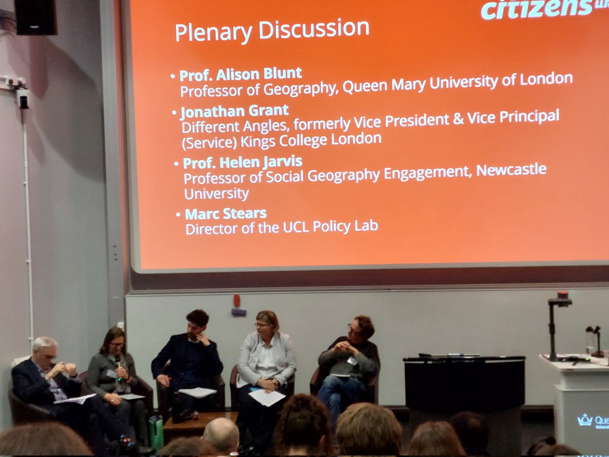 tynewearcitizen's tweet photo. Great discussions at @CitizensUK #PowerKE today.
@communityvita of @UniofNewcastle now on a panel, challenging us to think about how HEIs can cultivate democracy from below by embedding organising.
Hopefully the start of an exciting network. Thanks for hosting @QMUL https://t.co/UF3SiNgIGN