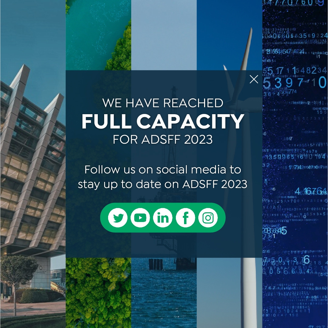 ADGlobalMarket's tweet photo. We are so thrilled to announce that we have reached full capacity for #ADSFF2023! We want to give a big thank you to everyone who has supported us and helped us grow. We can't wait to see what the future holds for #ADSFF!
#abudhabi #UAE #ADGM #ADSW https://t.co/EZ9sfbJb87