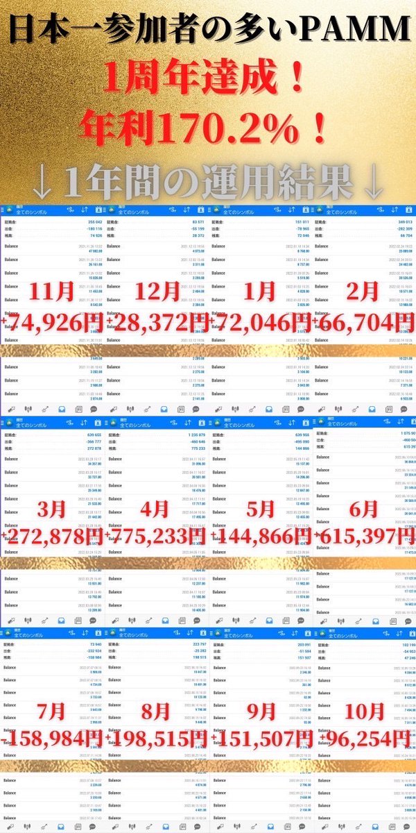林檎兄さん@自動売買が大好きなんだよ tweet media