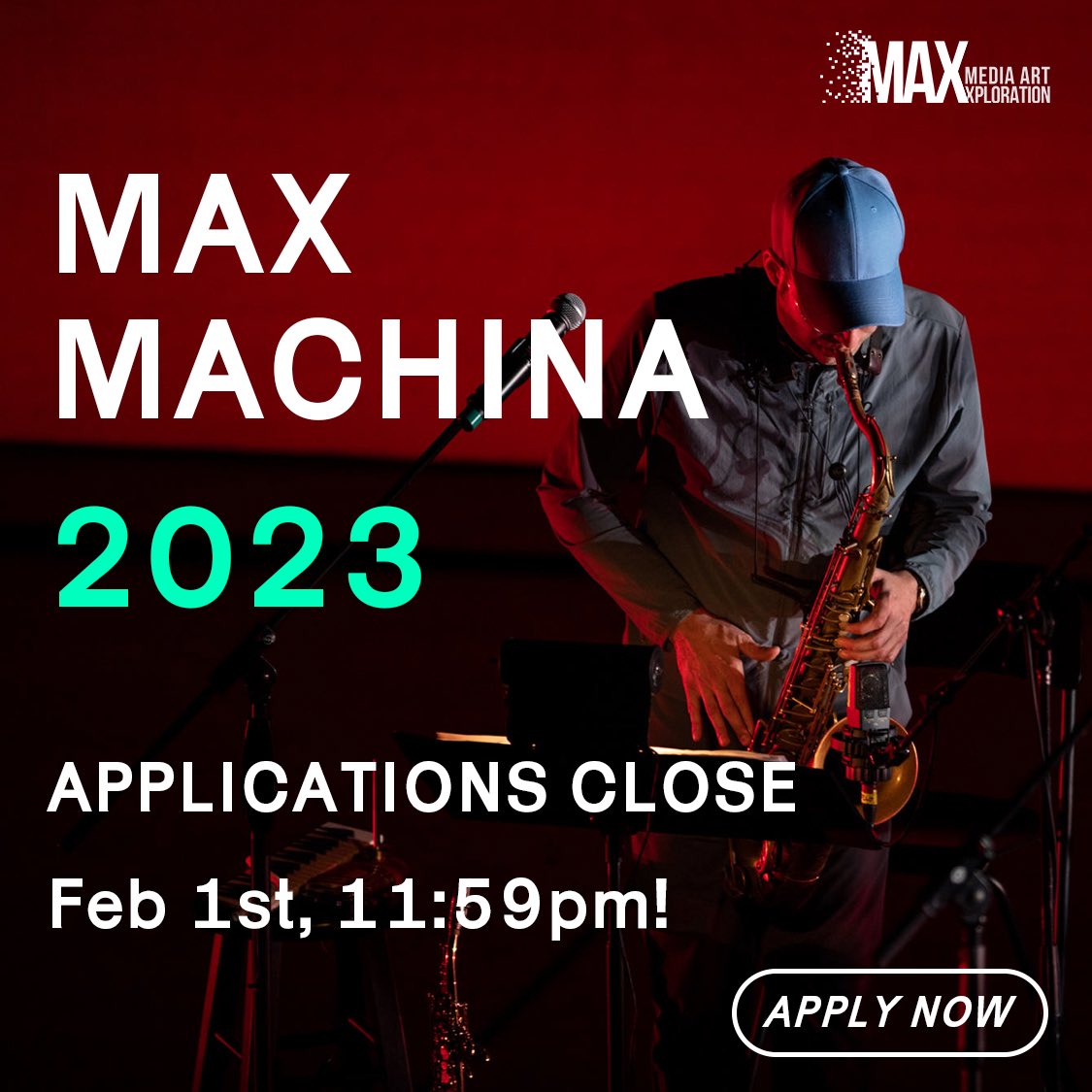 Deadline Extended!

Media Art Xploration invites storytellers, performers, and creative technologists to submit to our 2023 MAXmachina lab. We are looking for projects that expand live performance through science and technology that will be developed and presented at MAXlive2023
