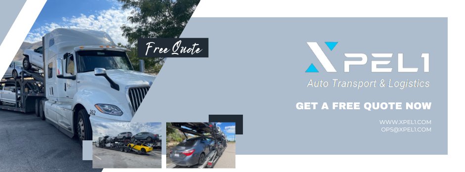 Do you need to ship your car, but don't know where to start? Give XPEL1 a try. For a quote, it won't cost you a thing!

#autotransport #carshipping #auto #truckhauling #logistics #vehicleshipping #freequote #freeestimates