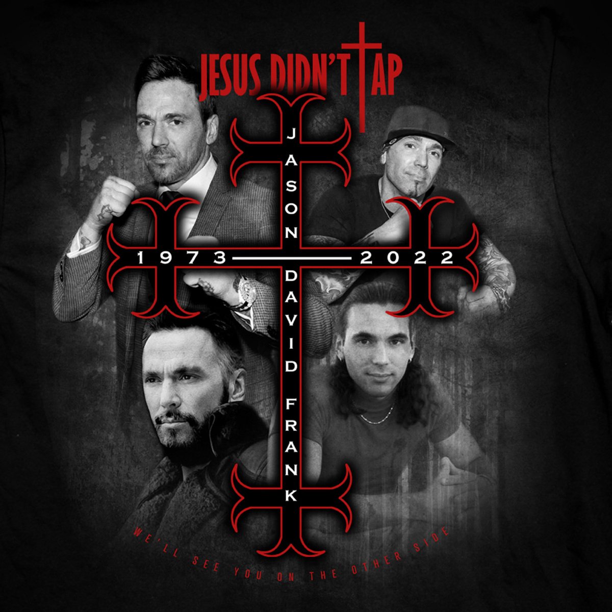 GeekRockTV's tweet photo. JDF memorial shirts are now avail at: https://t.co/42nob1ybH5
*
#JESUSDIDNTTAP #JASONDAVIDFRANK #MMA #ripjasondavidfrank #jdfffn #mightymorphinpowerrangers #mmpr #powerrangers #powerranger #greenranger #whiteranger #redranger #tommyoliver #dragonzord #childhoodmemories #comiccon https://t.co/bUTpwnCLfB