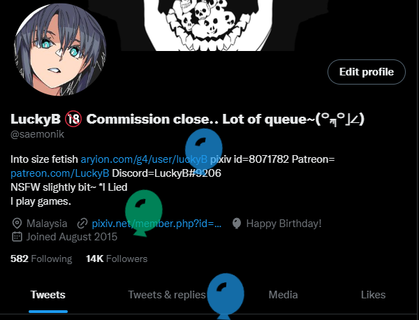 LuckyB 🔞Open Commission tweet media