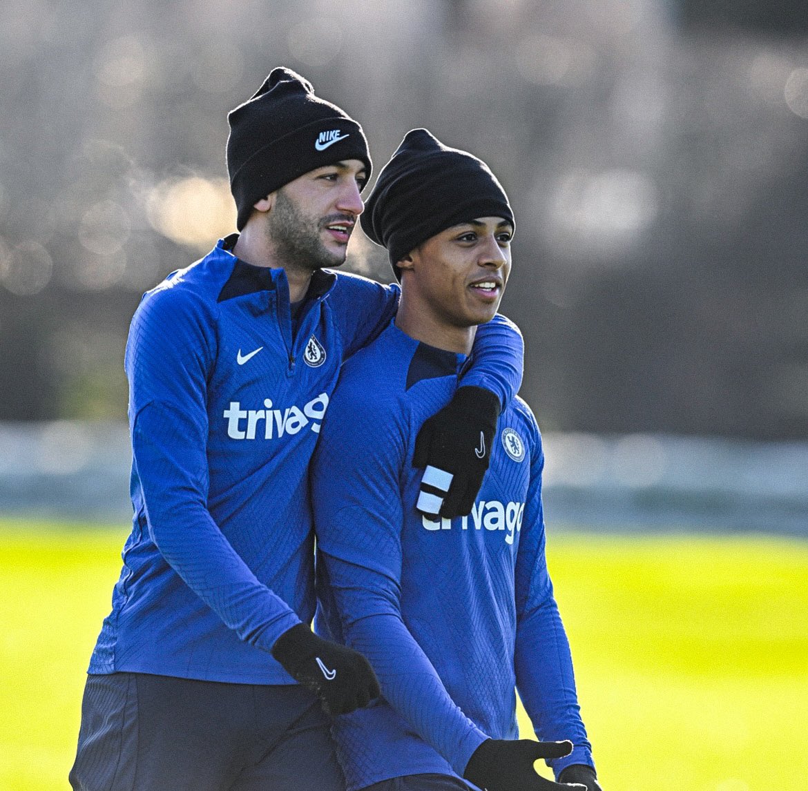 📸| Hakim Ziyech & Omari Hutchinson #CFC