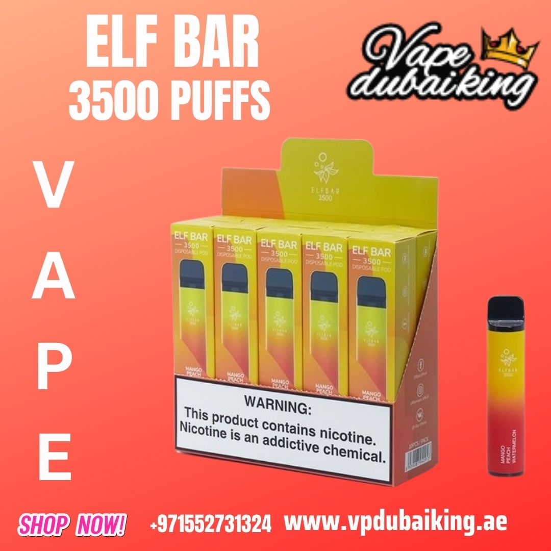 Elf Bar 3500 Puffs Disposable 
vpdubaiking.ae/product/elf-ba…

#vapedubai #elfbar #elfbar3500 #elfbardubai #elfbar5000 #disposablevape #vapeshop #vapeuae #newdisposable #vape #dubai #uae #vapedubaiking