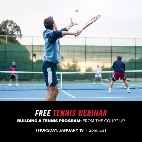 Getting ready for tennis season? You won't want to miss tomorrow's webinar! RSVP today at bit.ly/3QNrwQu.