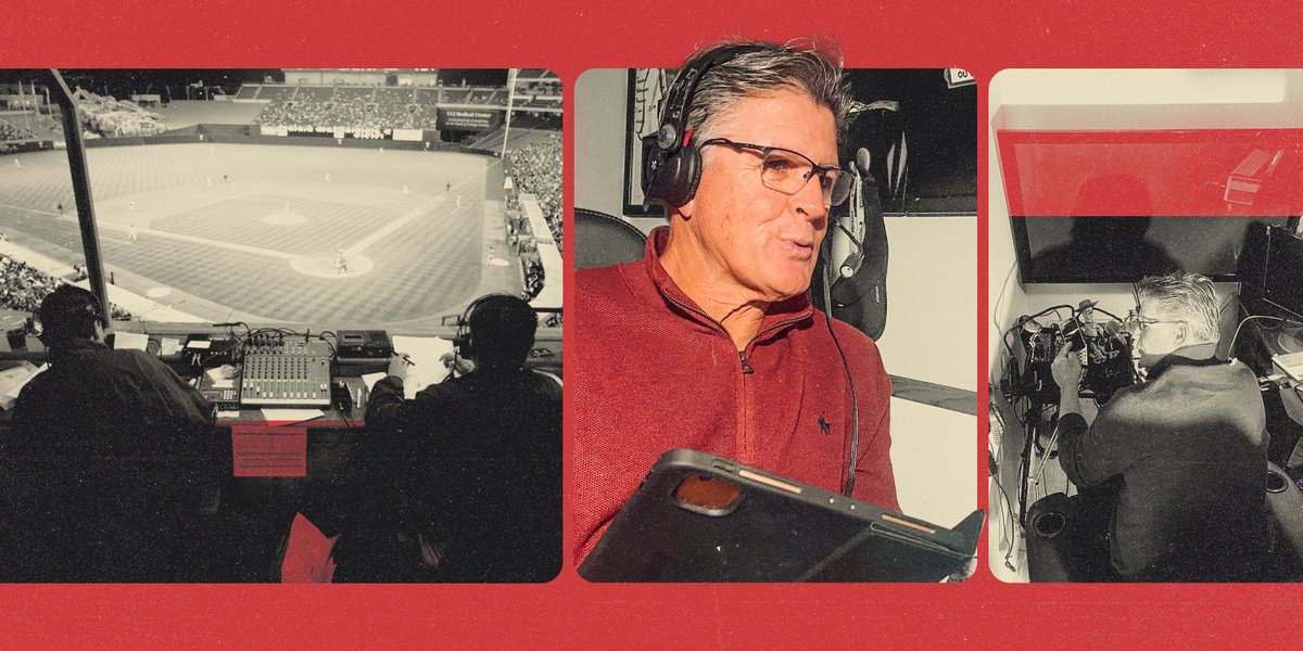 SamBlum3's tweet photo. The Angels have neglected their Spanish broadcasts — &amp; their longtime commentator José Tolentino. In a heavy Spanish-speaking market.

They lost their booth. They stopped traveling. They cut from the schedule. Tolentino aired from his laundry room.

Story: https://t.co/EwCMC11JwA https://t.co/vTDXQTpP3f