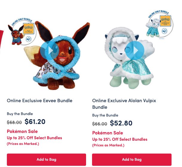 Online Exclusive Sylveon Plush Bundle