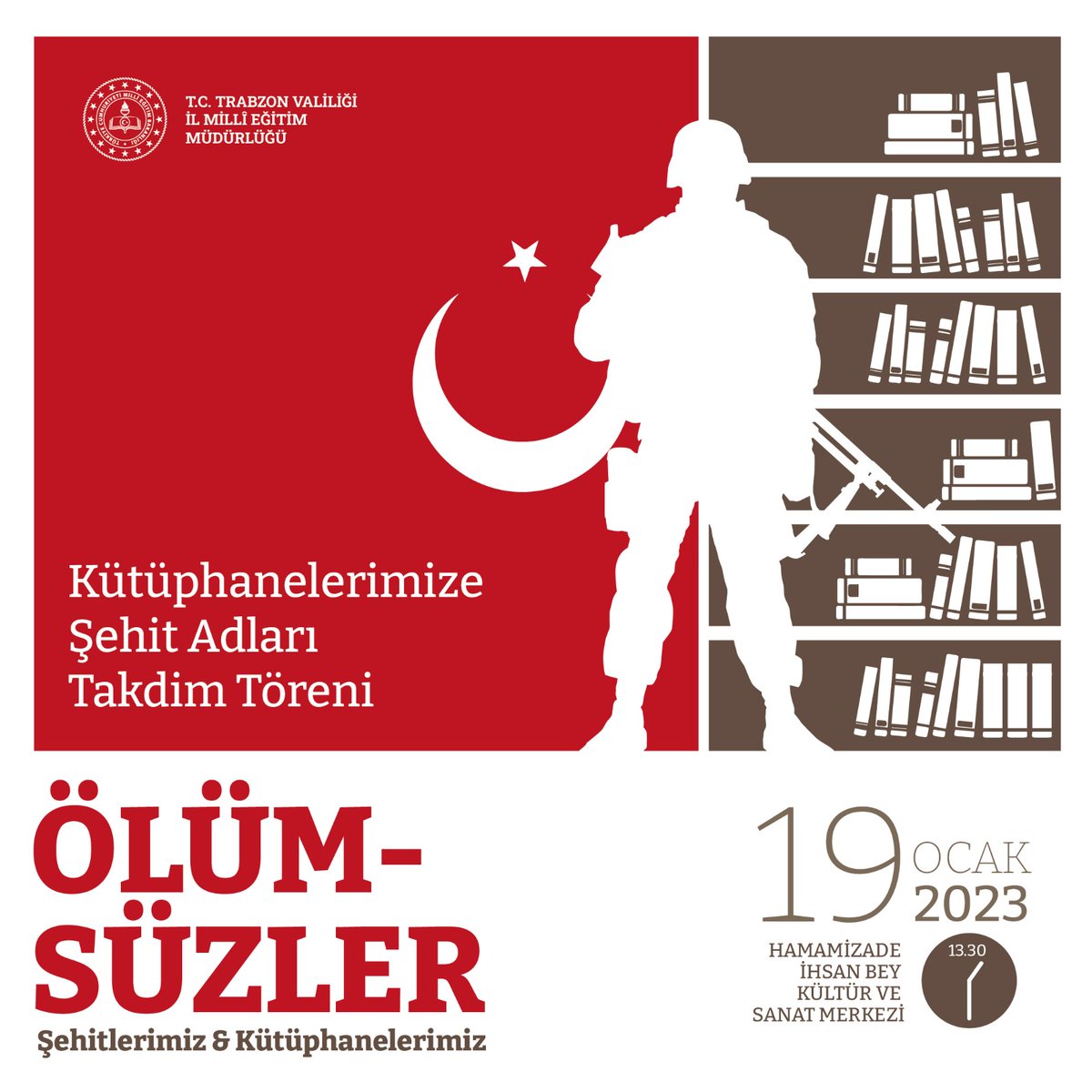 hbfettahoglu's tweet photo. Şehitlerimizin isimlerini, kütüphanelerimize veriyoruz. Ölümsüz değerlerimizi birleştiriyoruz.
📌19 Ocak Perşembe

@tcmeb https://t.co/bbtIHrkTxM