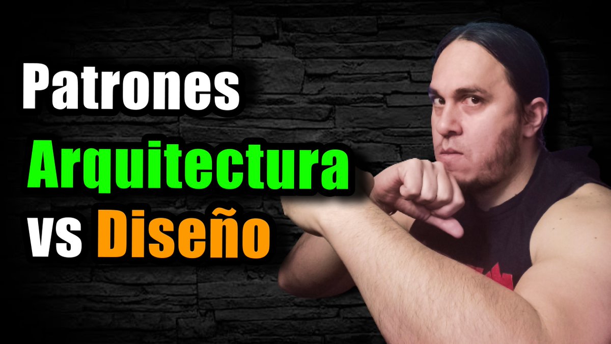 powerhdeleon's tweet image. NUEVO VIDEO!
Patrones de Arquitectura vs Patrones de Diseño

Puede apoyarme con un RT

▶️youtube.com/watch?v=8HvzNn…