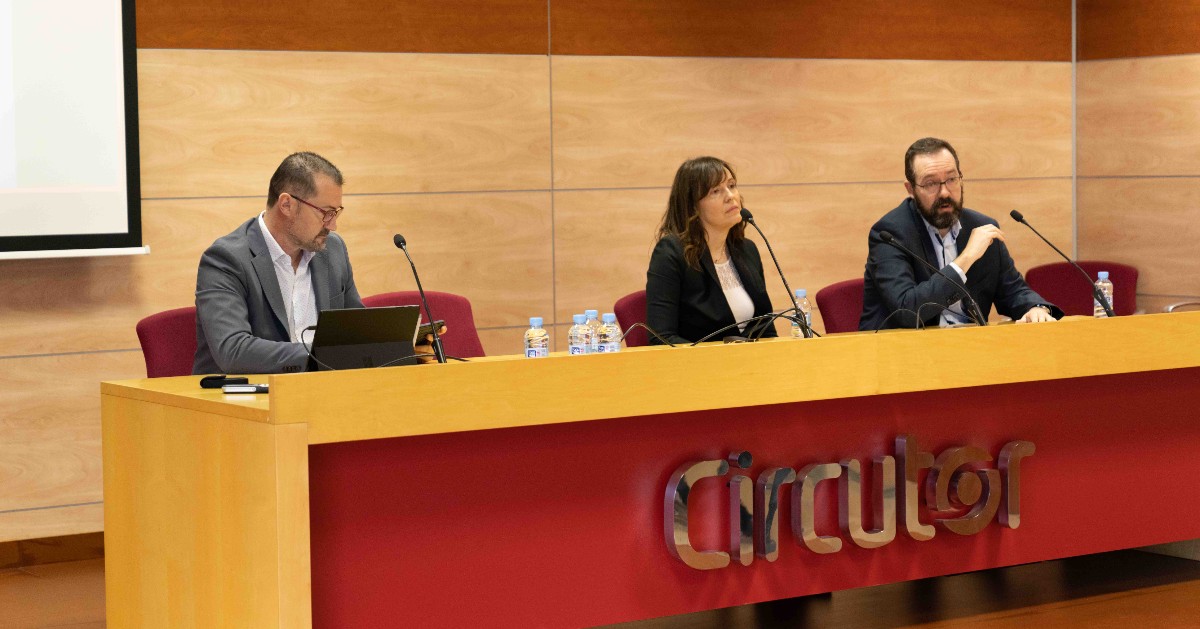 circutor's tweet photo. Hoy damos por concluida la Reunión de Delegados España y Portugal 2022-2023. Cerramos un año lleno de retos y objetivos cumplidos, afrontando el 2023 con mas energía que nunca. ¡Gracias a tod@s por vuestro esfuerzo! https://t.co/5IHx6OGOIQ