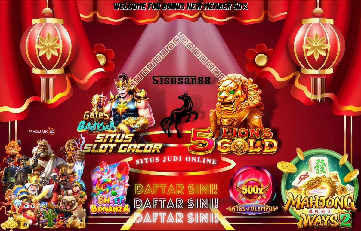sisusan_c's tweet photo. slotgacor_sisusan88
bentar lagi udah mau tahun baru imlek🥳yang mau join bisa langsung japri aku yah❤️🥰😘
https://t.co/lMnxDJOBkL
https://t.co/sfvFDLJVHQ
https://t.co/O6vZwGLGqU https://t.co/PaSG7V8GHp