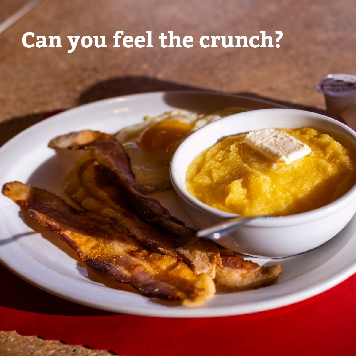 Add some crunch to your weekday brunch with a side of our crispy bacon.
