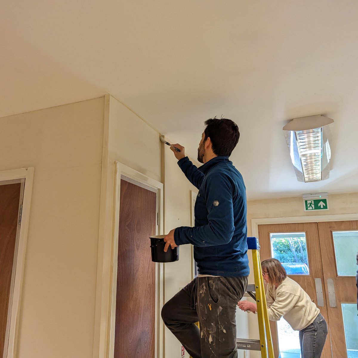 2ndIfieldScouts's tweet photo. A massive thank you to the staff at @titantraveluk who have spent the day painting the interior of our Scout HQ. A lot of hard work to bring a fresh look to the building. #scouts #goodforyou #volunteering #titantravel #2ndIfield https://t.co/BgzRairBmR