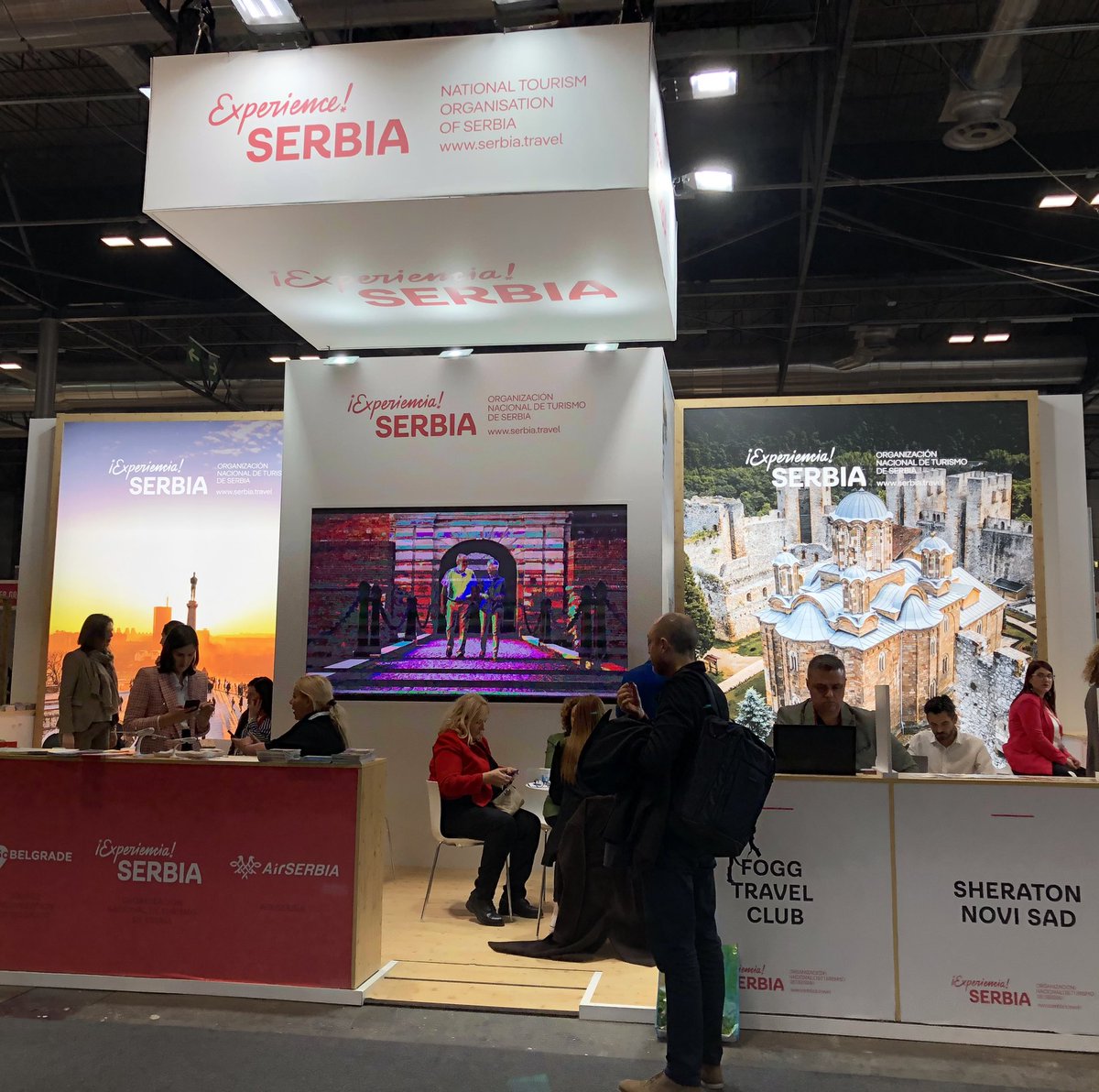 Serbia in Spain (@srbinspain) on Twitter photo Un placer y honor para <a href="/SRBinSpain/">Serbia in Spain</a> estar presente en la Feria Internacional de Turismo <a href="/fitur_madrid/">FITUR</a> y visitar el Pabellón Nacional de Serbia, organizado por <a href="/serbiatourism/">Experience Serbia</a>! 🇷🇸🤝🇪🇸 #FITUR2023 #experienceSerbia Un placer y honor para <a href="/SRBinSpain/">Serbia in Spain</a> estar presente en la Feria Internacional de Turismo <a href="/fitur_madrid/">FITUR</a> y visitar el Pabellón Nacional de Serbia, organizado por <a href="/serbiatourism/">Experience Serbia</a>! 🇷🇸🤝🇪🇸 #FITUR2023 #experienceSerbia