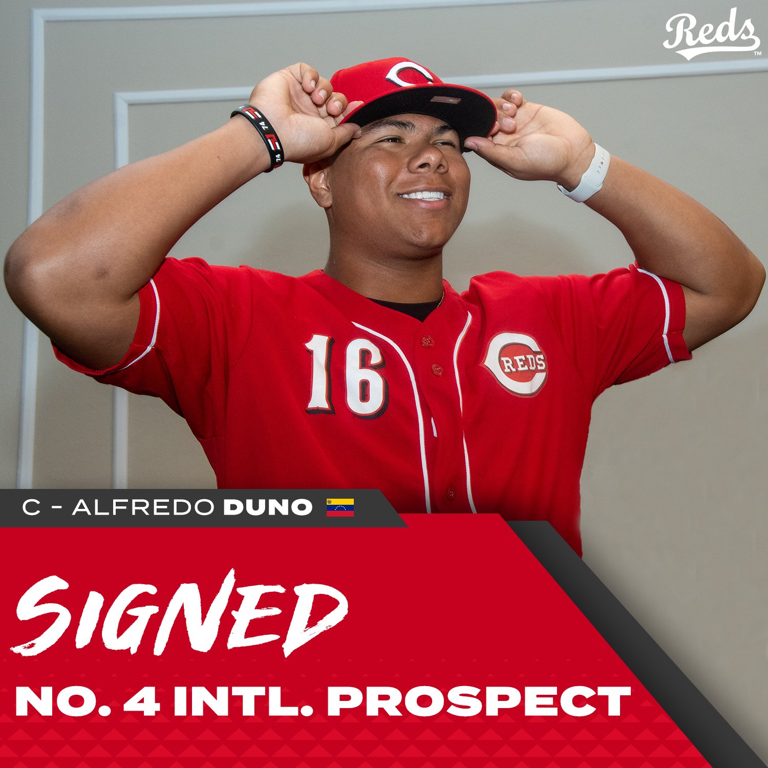 Cincinnati Reds on Twitter "We Duno that Alfredo is a Red ️ The No. 4