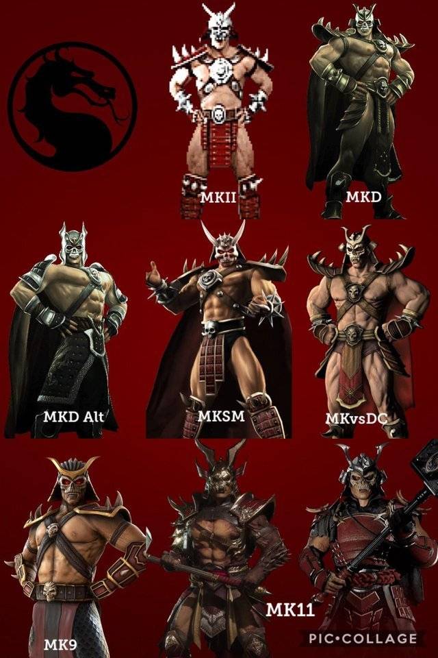 Shao Kahn: Evolution - MK2 to MKX 