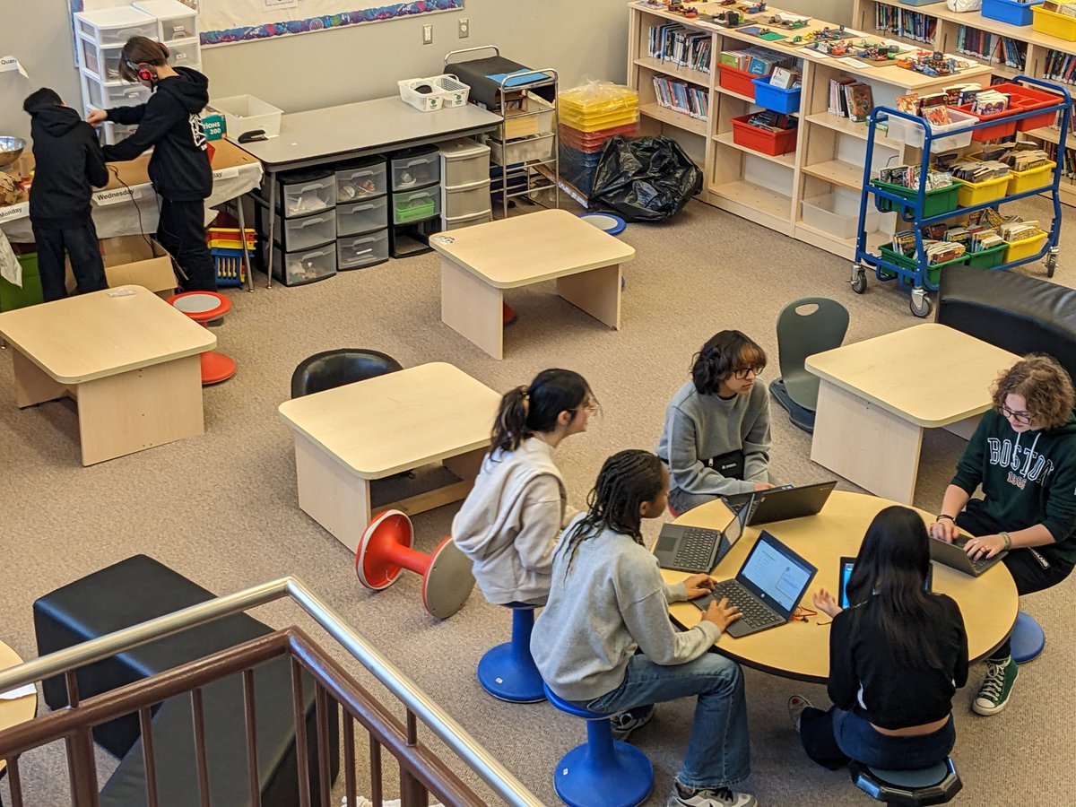 Tech squad was very busy today! <a href="/SMCDSB_MAC/">St. Michael the Arch</a>