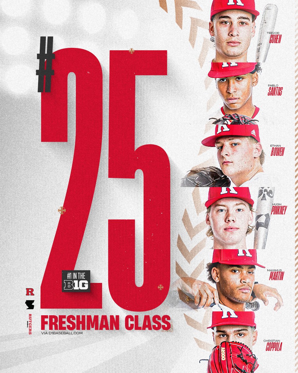 Instant Impact 💥

Our group of freshmen are ranked as the best in the Big Ten and No. 25 in the country 

#TCD x <a href="/d1baseball/">D1Baseball</a>