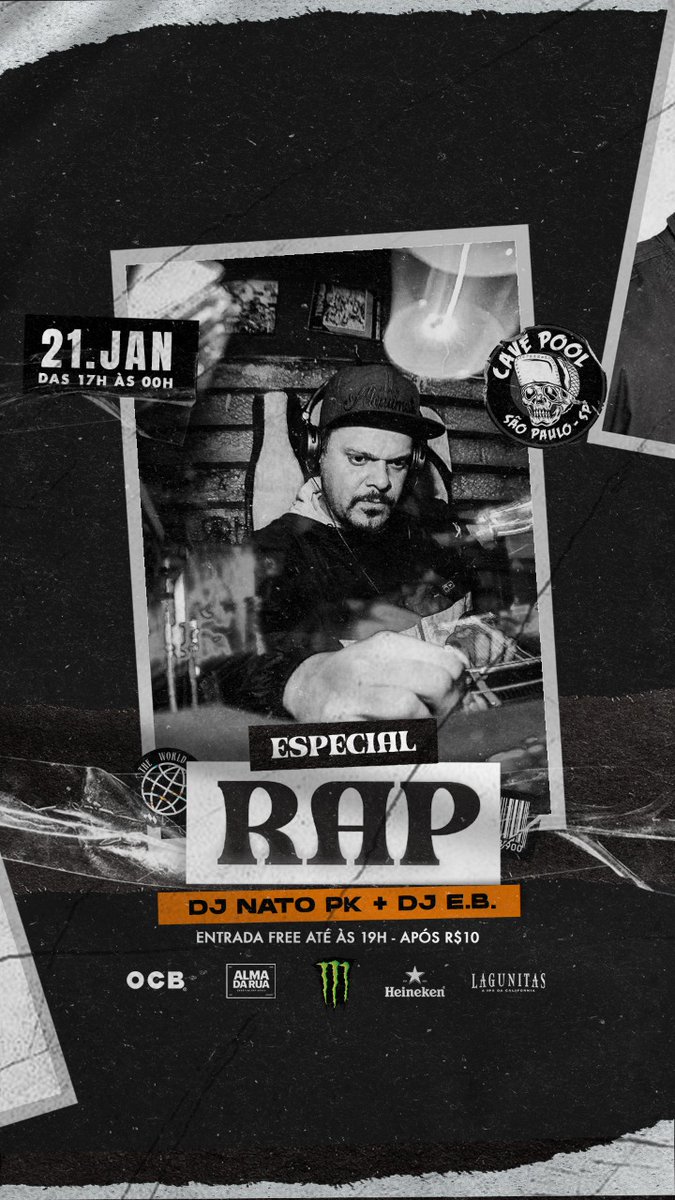 djnato_pk's tweet photo. Neste sábado, chegando na @cavepool juntamente com Dj E.B.
#Rap #cavepool https://t.co/qksZmWLdCc
