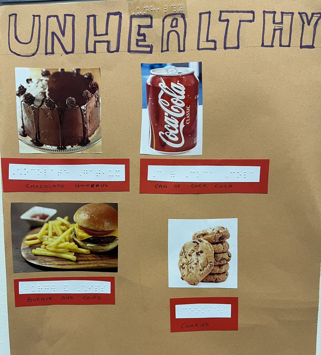 As part of their SQA Personal Achievement Award, a group of our S2 pupils have been discussing which foods are healthy and unhealthy 🍏🍔<a href="/theparkmains/">Park Mains High</a>