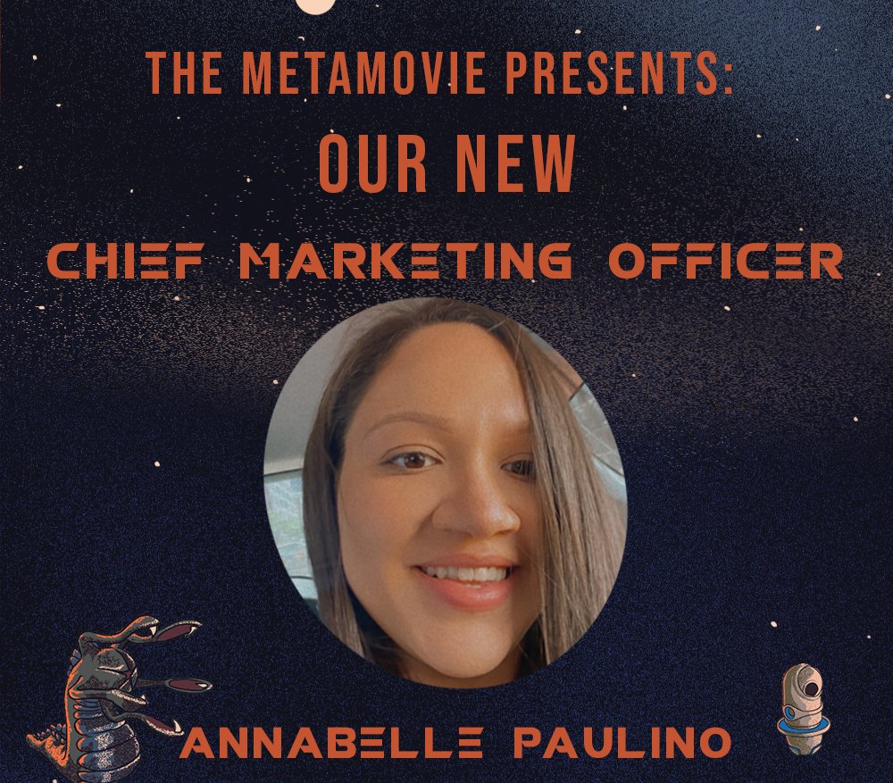 Annabelle Paulino (<a href="/Annabelle_212/">Annabelle Paulino</a>) is the MetaMovie’s new Chief Marketing Officer! In just one year, she has exponentially grown our social media reach and has extended our engagement to companies, festivals and organizations. Please join me in congratulating her!