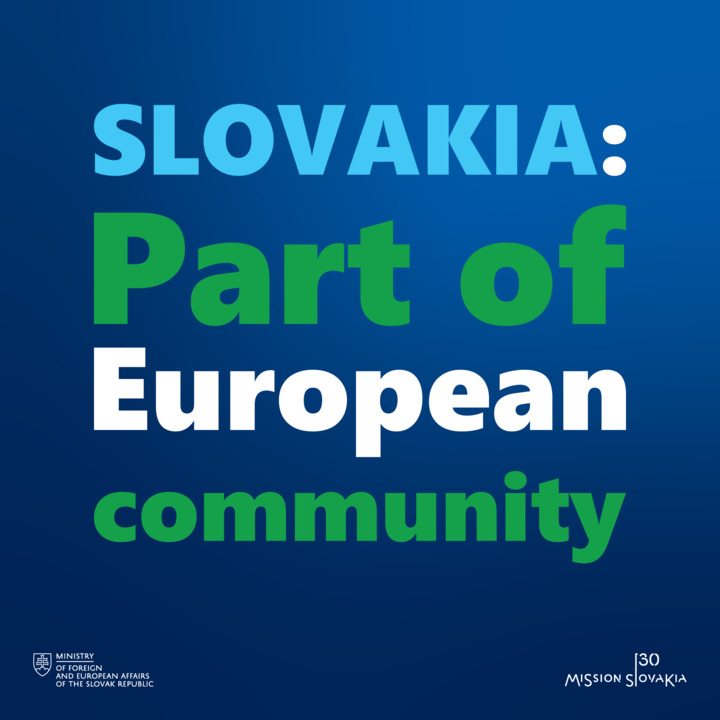SlovakiaMFA's tweet photo. #Slovakia is a part of European community 🇪🇺 

🇸🇰 became a member of the #EU in 2004, joined the #Schengen area in 2007 &amp; adopted € in 2009. We strengthened our voice in foreign policy, gained a freedom of travel &amp; access to the single market.

#MissionSlovakia 3️⃣0️⃣ https://t.co/S0BbouRXDa