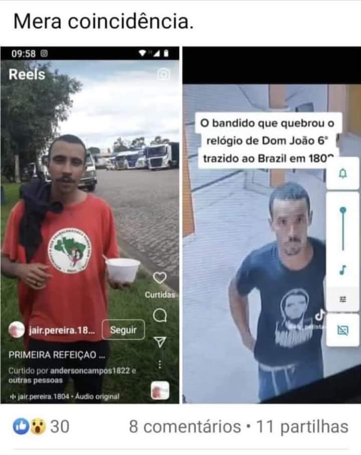 laerciojacob's tweet photo. Foi esse cara que jogou no chão o relógio doado por Dom João VI
(alegadamente como "bolsonarista") https://t.co/CFmLYdNeRO