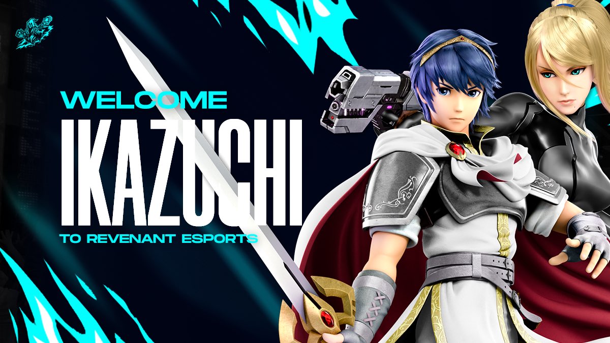 EidolEsports's tweet photo. Don’t let him gaslight you, the only thing ‘mid-tier’ are his jokes!
Representing #SSBU we welcome @IkazuchiCat to our family!
🎨: @DuskSsb
#RevItUp #SSBU #ZSSUX https://t.co/WYHVZuxu5s
