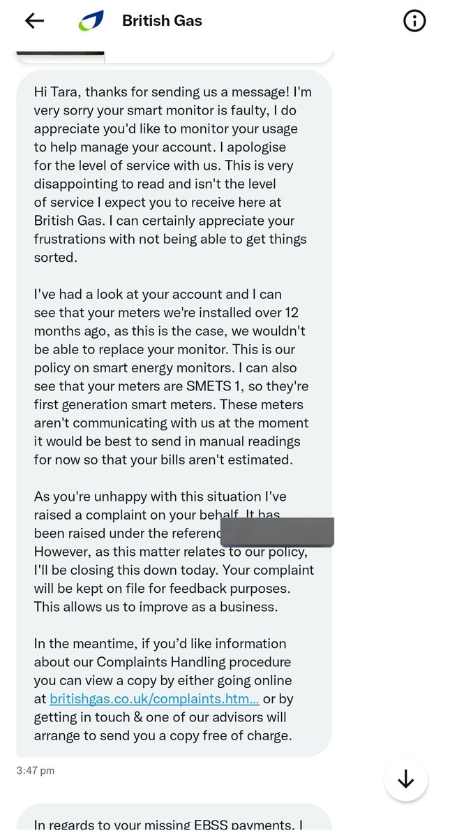 TaraCrox's tweet photo. @PaulGilberg @MartinSLewis @BritishGas So not only can you still not use the app, you home meters are pointless too.... @MartinSLewis where do we stand with this. According to that there must be a lot of customers who have no idea what their bills are going to be because @BritishGas are a joke. https://t.co/dhOnYHO07i