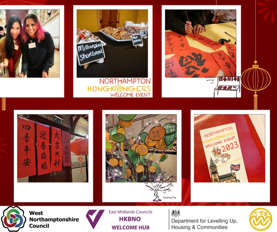 EMCouncils's tweet photo. It was a pleasure to assist @WestNorthants's Civic Welcome event for #HKBNO last weekend.

A wonderful event to kick off Lunar New Year celebrations with over 300 attendees who enjoyed a variety of cultural games and activities hosted by local group, Northamptonshire Hongkongers. https://t.co/iArgB4Vz4e