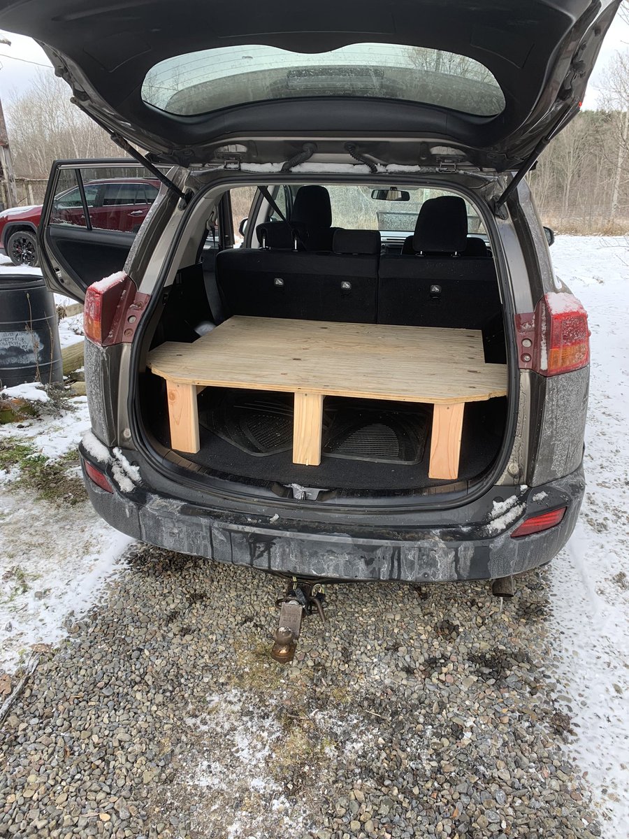 RasPhoto_'s tweet photo. I started converting my SUV into something I can live in when I’m out west this summer! I can’t wait to show you all when it’s finished 🤙 https://t.co/u5U6ZyHTpi
