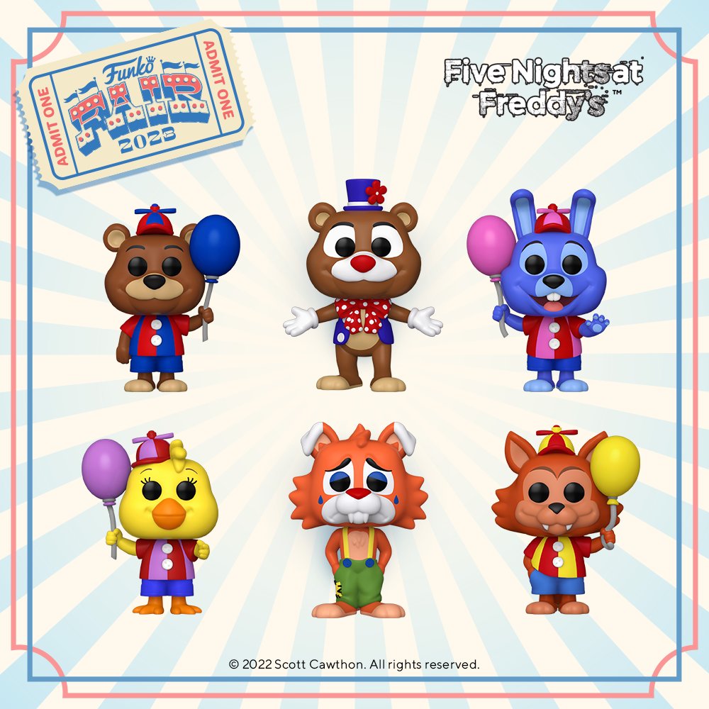 Five Nights at Freddy's: Balloon Circus Mystery Minis