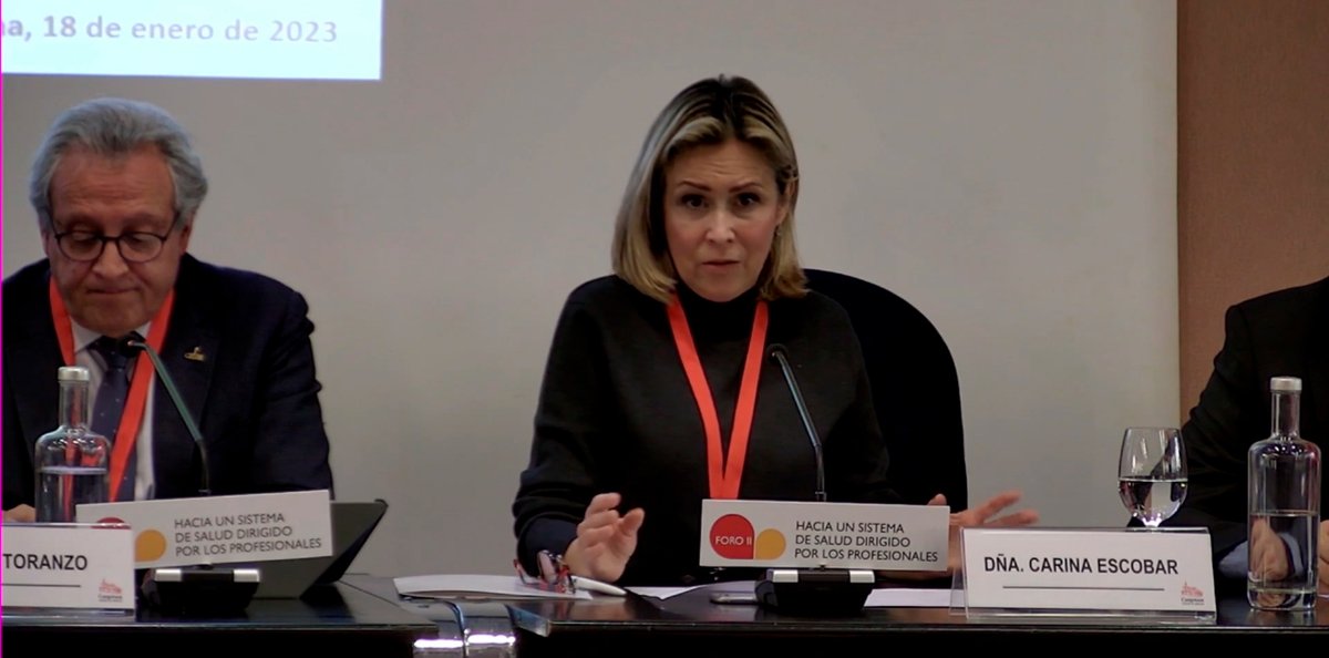 pacientesPOP's tweet photo. 🗣️ @CarinaEscManero, presidenta de @pacientesPOP: "La gestión y la cogobernanza del sistema tiene que ser a través de la participación tanto de médicos como de los pacientes. Tenemos que ir de la mano para mejorar la gestión".
#IIForoCOMNA
🔴https://t.co/6LxSdayTRG https://t.co/8AZxzuJsWR