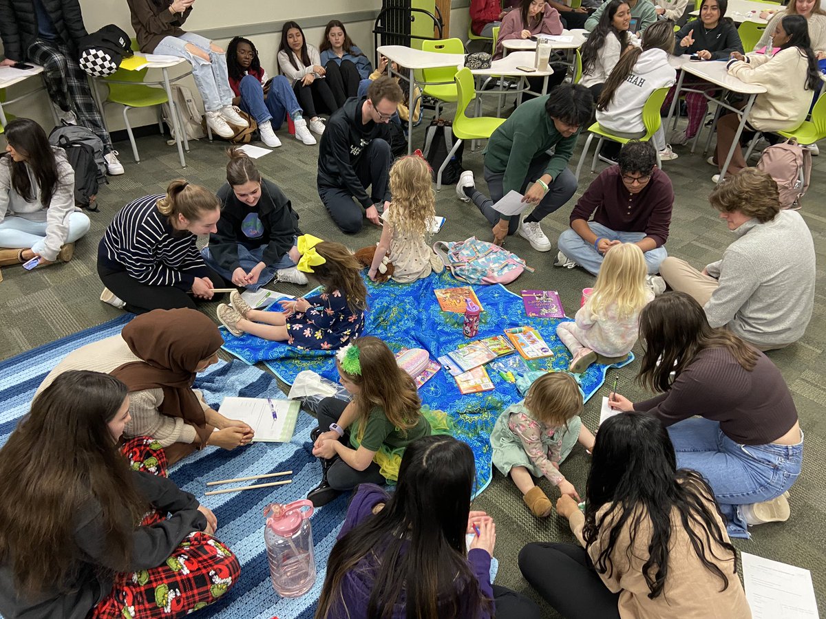 MeganVoitik's tweet photo. Developmental labs in AP Psych today! Thanks to our little ones for highlighting Piaget’s ages and stages! #learninginaction https://t.co/EdnQbZ8h7E