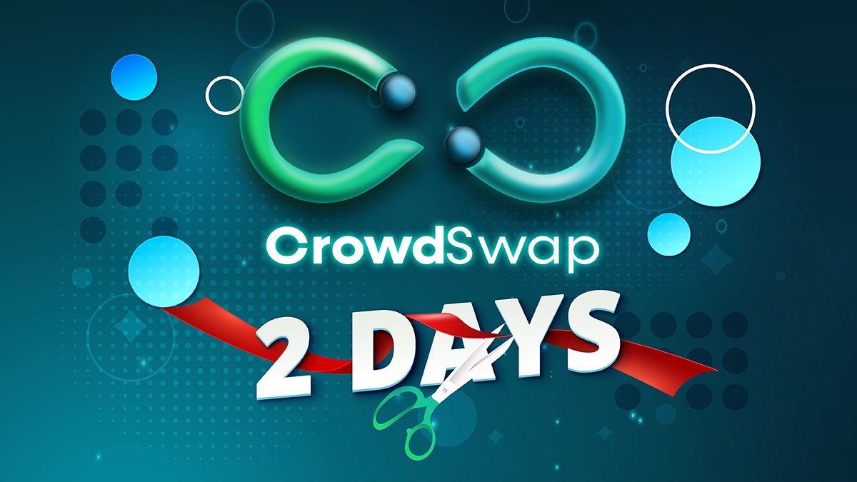 CrowdSwap_App's tweet photo. 💣#Fribomb is just 2 days away!
📃CrowdSwaps's next role-out and the next chapter in the Q1 2023 #roadmap is only 48 hours out, and, with it, the cutting of a new opportunity ribbon, the EDAT from @envidadatatrack. Keep an eye out for it on Friday.🤩
#DeFi_Opportunity #invest https://t.co/rWiS20Bkko