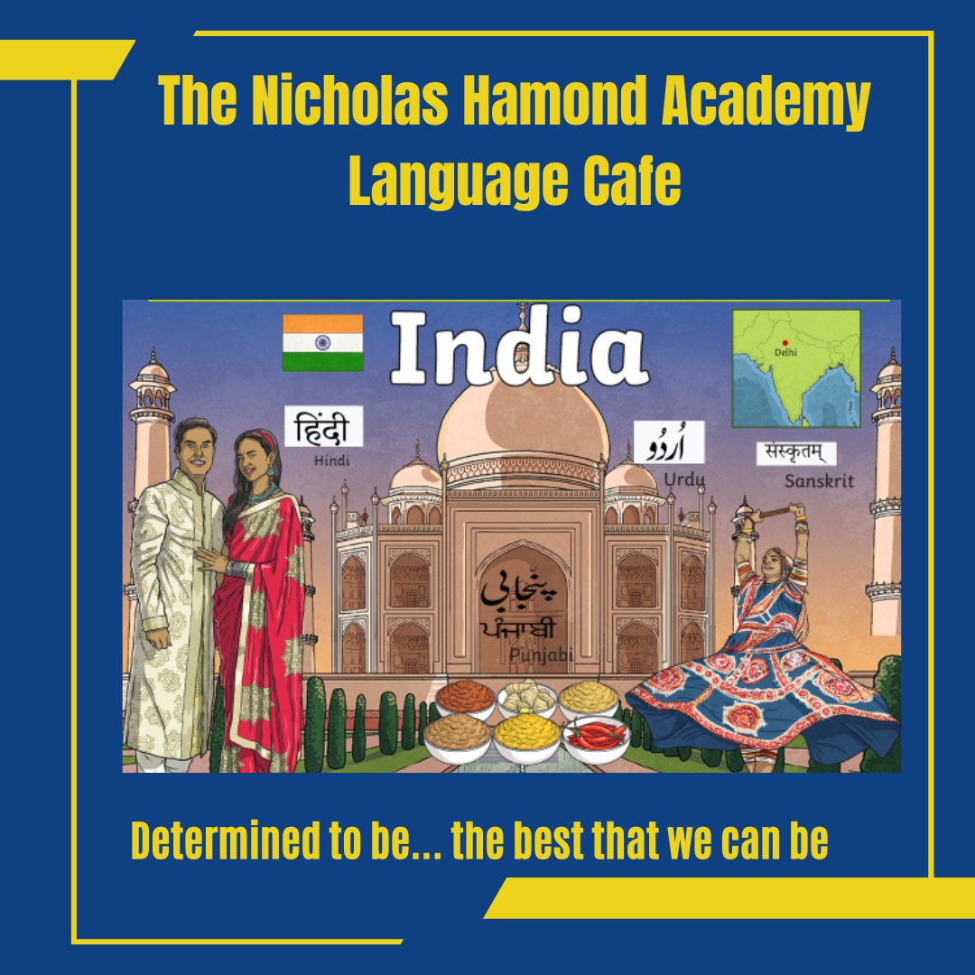 teamNHA's tweet photo. Famous for its ancient history, varied landscapes and diverse culture - join us on a visit to India in the Language Cafe on Thursday this week! #languagecafe #LANGUAGE #TNHAway https://t.co/xMQlNXglE5