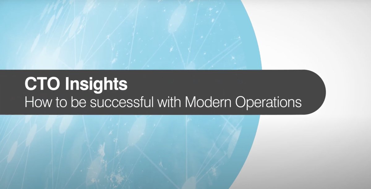 EvolvingSol's tweet photo. Do you know the four key things you need to consider for a successful modern operations environment? Watch @EvolvingSol CTO Michael Downs discuss how to be successful with Modern Operations: https://t.co/Dj7c6eBZ0M #modernoperations #ctoinsights https://t.co/RF0n1GrQOv