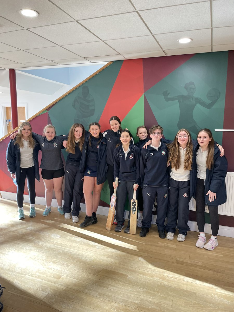 WGS_Cricket's tweet photo. What a day for the U15’s!
•
We have come through our West Yorkshire qualifier and gone through to the county finals which will be held at Headingley stadium in march after 3 brilliant wins from 3 games ☑️
•
Outstanding performances with bat/ball and in the field from the team👏 https://t.co/8FvITHEuCy